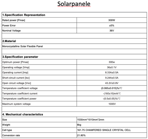Solar-Balkon | 600W Panel (2 * 300W) (Sale Beschränkte Garantie) 2 Solar-Balkon | 600W Panel (2 * 300W) (Sale Beschränkte Garantie) – Bild 2